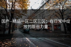 国产--精品一区二区三区：在日常中绽放的原创力量
