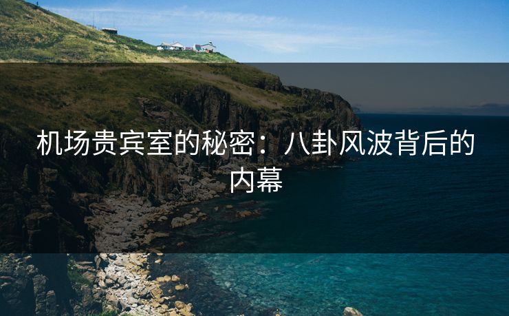机场贵宾室的秘密：八卦风波背后的内幕